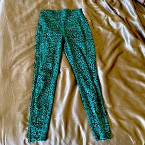 Snake Skin Popfit High Waisted Leggings
